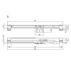 Sluitvertrager (softclose) 3.0 railmontage universeel tbv schuifsysteem Intersteel mat zwart Sluitvertrager (softclose) 3.0 railmontage universeel tbv schuifsysteem Intersteel mat zwart