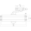 Deurdranger met schaararm DR 122 Intersteel