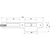 Mauer 8035 Badkamer-toilet RVS projectslot