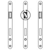 Mauer 8035 Badkamer-toilet RVS projectslot