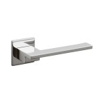 Deurkruk Olivari Living vierkant rozet chroom