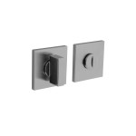 Toiletgarnituur vierkant Olivari Link mat chroom