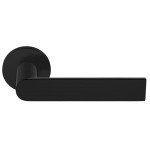 Deurkruk Piet Boon ARC PBA100-G mat zwart PVD geveerd