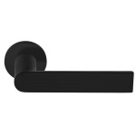 Deurkruk Piet Boon ARC PBA101 mat zwart PVD ongeveerd