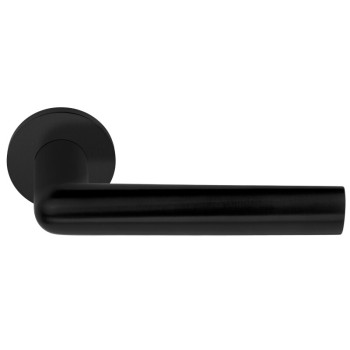Deurkruk Piet Boon INC PBI101-G PVD mat zwart geveerd