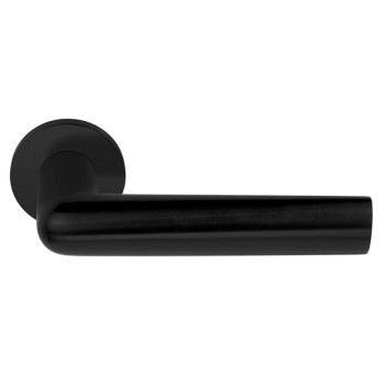 Deurkruk Piet Boon INC PBI102 PVD mat zwart ongeveerd