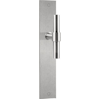 Deurkruk op schild Piet Boon ONE PBT15P236 mat RVS