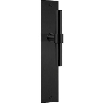 Deurkruk Piet Boon ONE PBT15XLP236 mat zwart langschild