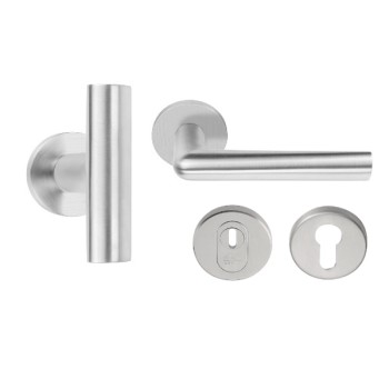 Voordeurset Piet Boon INC-06 mat RVS