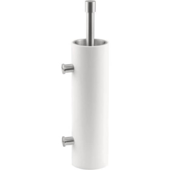 Toiletborstelhouder Piet Boon PB303 mat RVS wit Corian