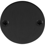 Blindplaatje Piet Boon ONE PB50 PVD mat zwart