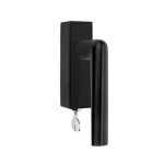 Draaikiep Piet Boon INC afsluitbaar PBI101-DKLOCK PVD mat zwart links
