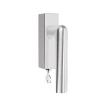 Draaikiep Piet Boon INC afsluitbaar PBI102-DKLOCK mat RVS rechts