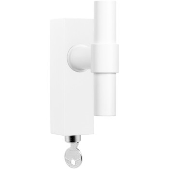 Draaikiep Piet Boon ONE afsluitbaar PBT20-DKLOCK mat wit