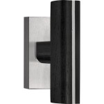 Draaikiep Piet Boon TWO PBT22-DK RVS/eiken zwart