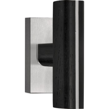 Draaikiep Piet Boon TWO PBT22-DK RVS/eiken zwart