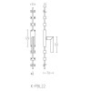 Krukespagnolet Piet Boon TWO K-PBL22 RVS eiken of RVS zwart eiken