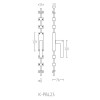 Krukespagnolet Piet Boon TWO K-PBL23 RVS