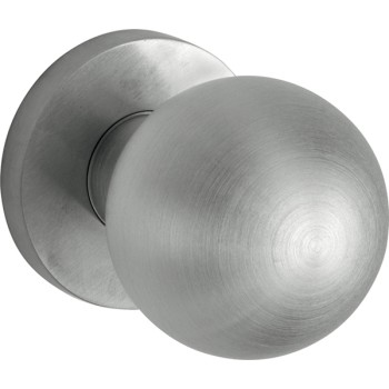 Knopkruk Kogel 50mm mat nikkel ongelakt