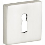 Sleutelrozet Bauhaus-Style verdekt glans nikkel