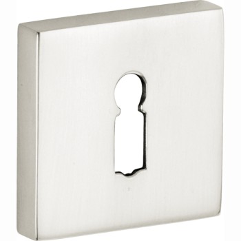 Sleutelrozet Bauhaus-Style verdekt glans nikkel