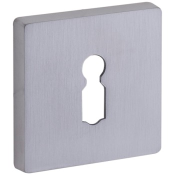 Sleutelrozet Bauhaus-Style verdekt mat chroom
