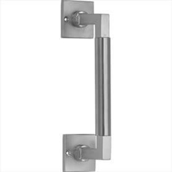 Deurgreep Bauhaus-Style 182mm mat nikkel ongelakt