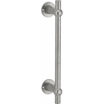 Deurgreep Chemin de Fer 600mm x 16mm mat nikkel ongelakt