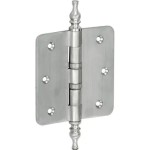 Kogellager scharnier 76x76 antiek nikkel vaas