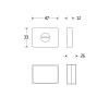 Toiletgarnituur Minimal mat zwart titaan M&T