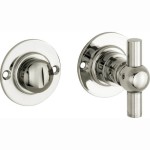 Vrij Bezet garnituur Chemin de Fer 50mm glans nikkel