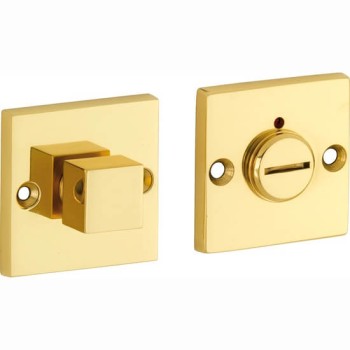 Vrij bezet garnituur Bauhaus-Style messing gepolijst gelakt