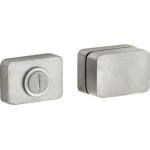 Toiletgarnituur Minimal mat nikkel ongelakt M&T