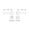 Veiligheidsset Linea mat zwart achterdeur KT Veiligheidsset Linea mat zwart achterdeur KT