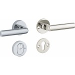 Veiligheidsset Padania Elegant glans nikkel/glans chroom KT achterdeur