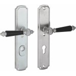 Veiligheidsset Nouveau antiek nikkel/antiek chroom KT achterdeur