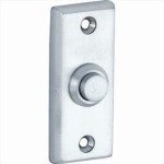Deurbel Elegant Ret mat chroom
