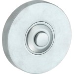 Beldrukker Vivo rond antiek chroom