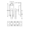 Krukespagnolet Dual Q9 glans nikkel