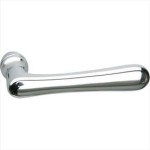 Deurkruk Linea (gatdeel) glans chroom