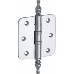 Kogellager scharnier 89x89 antiek nikkel vaas