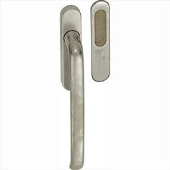 Schuifpuihevelgreep Elegant antiek nikkel