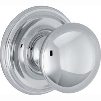 Voordeurknop Fungo 90mm glans chroom