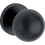 Knopkruk Kogel 50mm mat zwart