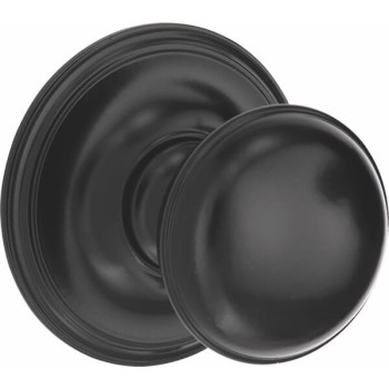 Voordeurknop Fungo 60mm mat zwart