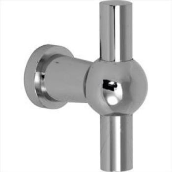 Meubelknop Chemin de Fer glans nikkel 47x9mm