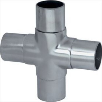 Kruis fitting RVS 38mm