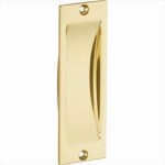 Schuifdeurkom Elegant messing gepolijst gelakt