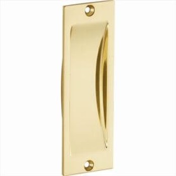 Schuifdeurkom Elegant messing gepolijst gelakt