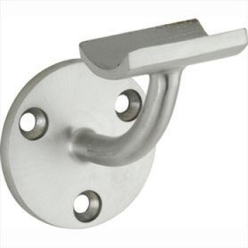 Leuninghouder RVS hol
